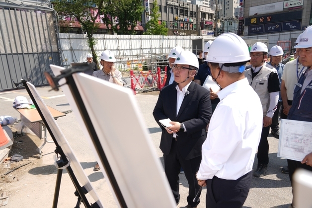 정창수 강북구청장 당선인, 체육센터·정비사업 현장 점검