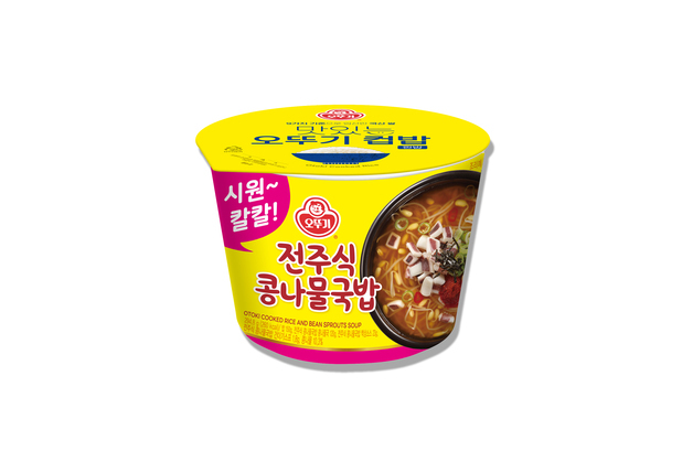 오뚜기, '컵밥 전주식 콩나물국밥' 출시…"전주 남부시장 맛 구현"