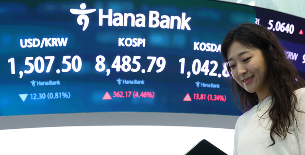 '미-이란 종전' 소식에 코스피 8560선 돌파…이틀 연속 사이드카 [개장시황]
