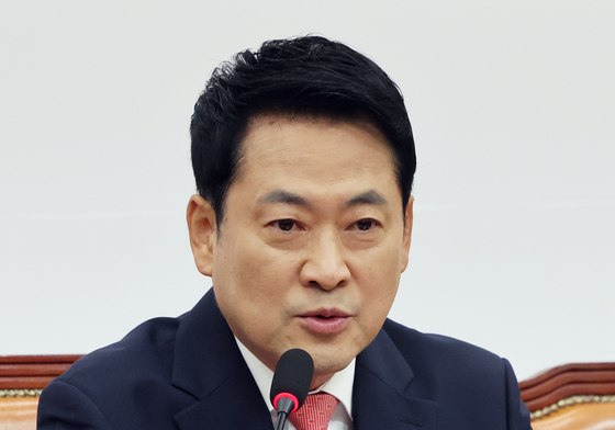모두발언하는 장동혁 대표