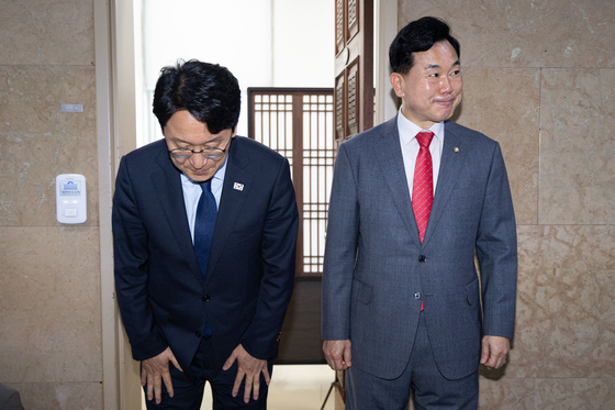 회동 마친 여야 원내수석