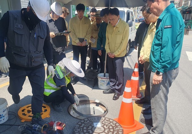 "장마·기습호우 총력 대응"…한강청, 하수관로시설 집중 점검