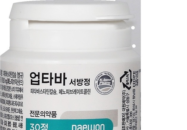 대원제약, 이상지질혈증 치료제 신제품 '업타바서방정' 출시