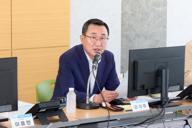 "시민과의 약속 설계" 강석주 통영시장 당선인 인수위 구성