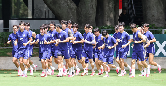 분위기 좋은 대한민국 축구대표팀