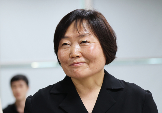 한명희 민중민주당 대표, 영장실질심사 출석