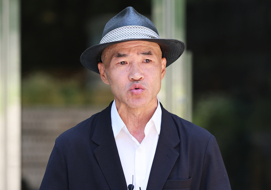 입장 밝히는 '서해 피격' 공무원 형 이래진씨