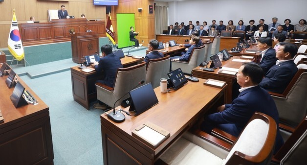 부안군의회, 9대 마지막 임시회 개회…조례안 등 10건 처리