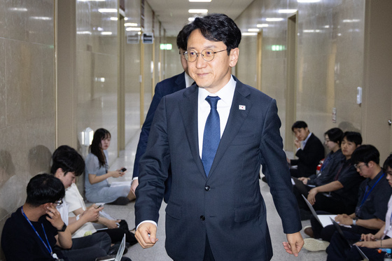 여야 원내수석 회동 참석하는 천준호