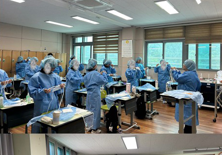 선린대, 포항 중·고교생 1200명 대상 '찾아가는 진로체험' 운영