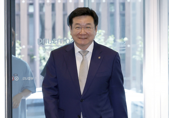 삼성 준법감시위원회 정례회의 참석하는 이찬희 위원장