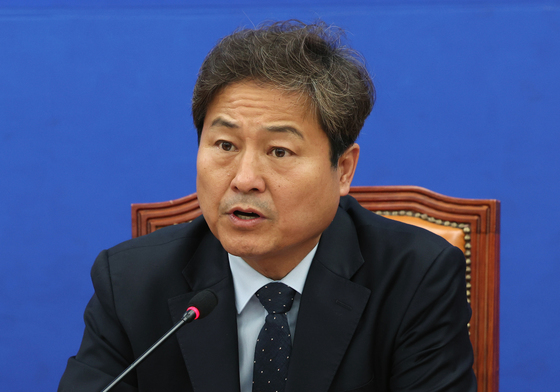 모두발언하는 김영배 TF 부단장