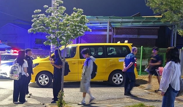"학생 야간 안심귀가"…옥천 청산면 민·경 합심 치안서비스
