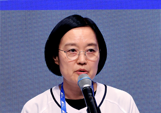 축사하는 한성숙 장관