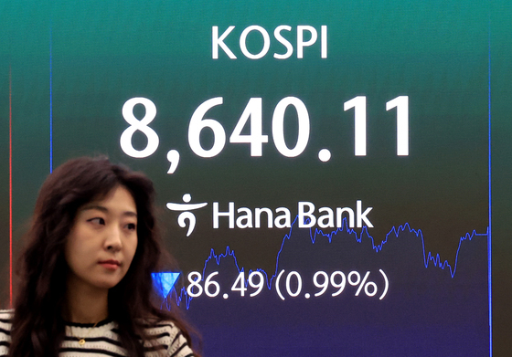 하락 출발한 코스피