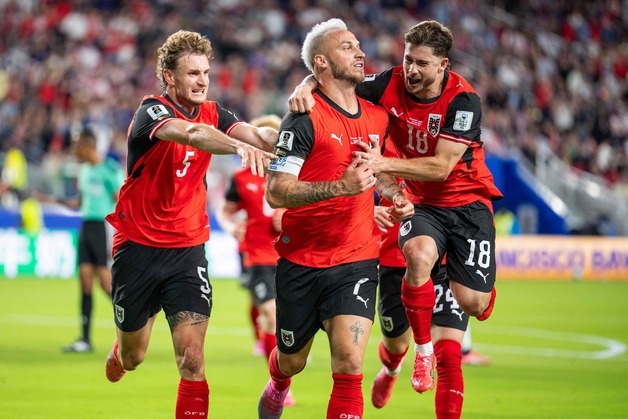 오스트리아, '야잔 자책골' 요르단 3-1 제압…36년 만에 월드컵 승리