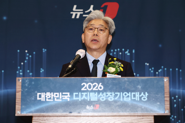 이영섭 뉴스1 대표 "디지털 전환, 선택 아닌 생존 조건" [2026 디지털성장기업대상]