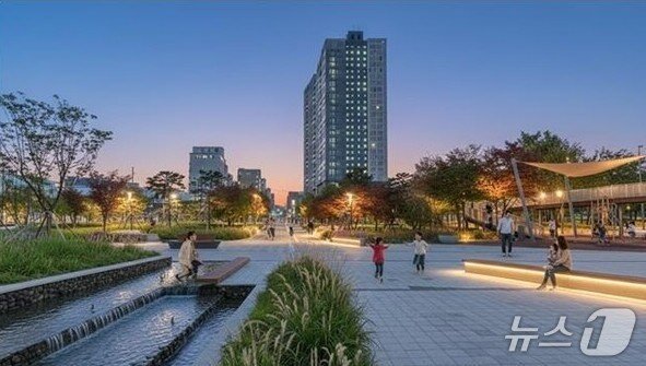 본문 이미지 - 성매매집결지 철거 지역을 생태문화공원으로 변화한 모습 (예상도)