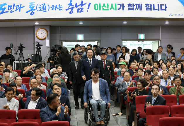 박수현 당선인 "취임 첫 지시는 충·효·예 충청 정신 운동 추진"