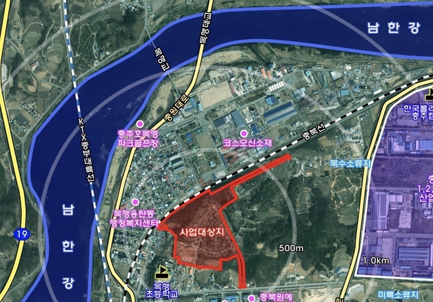 충주 10년 만의 1500세대급 대단지…목행동 개발 속도
