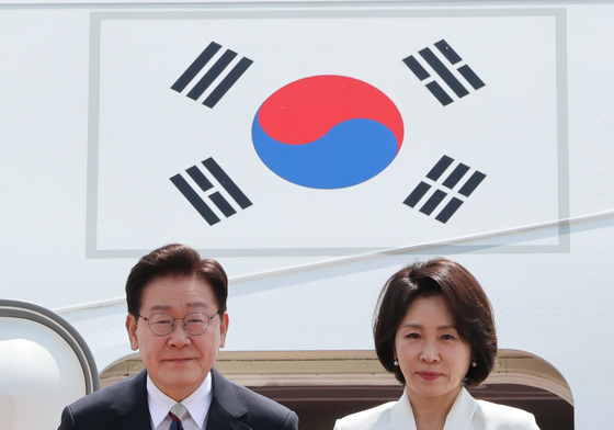 G7 정상회의 일정 마친 이재명 대통령