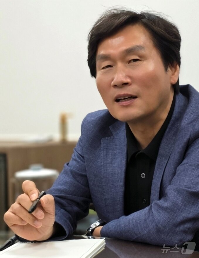 본문 이미지 - 조현일 경산시장이 18일 뉴스1과 인터뷰를 하고 있다. 2026.6.18 ⓒ 뉴스1 정우용 기자