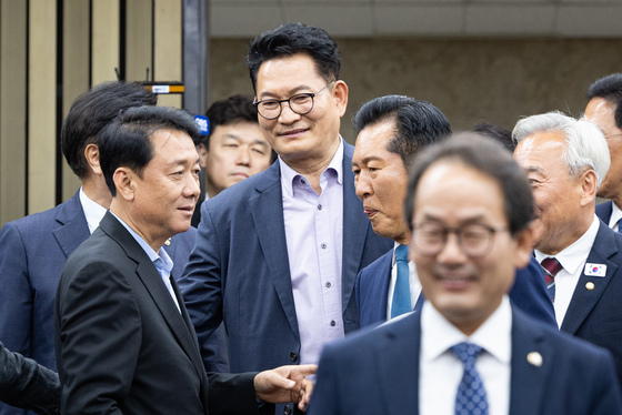 송영길 "1호 법안은 중고차 수출지원법…중고차 산업판 바꾸겠다"