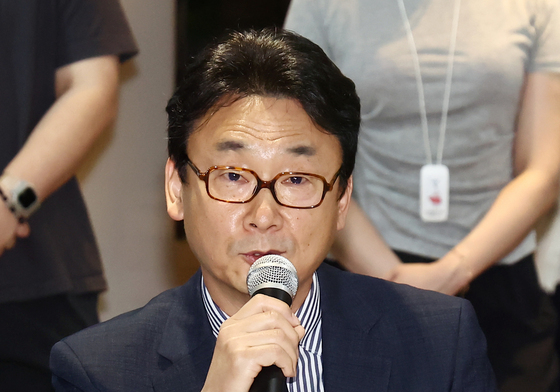 인사말 하는 박대영 링키지랩 대표