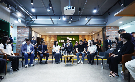 오세훈 서울시장, 서울영커리언스 인턴십 간담회