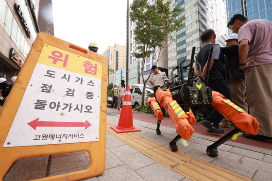 송파구 한 건물 도시가스 유출