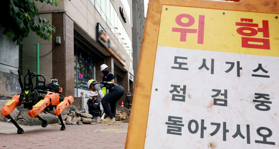 송파구 한성백제역 인근 도시가스 유출…1시간만에 가스 차단(종합)