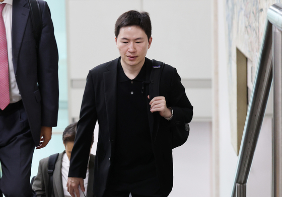 '헌법재판관 미임명' 혐의 공판 출석하는 이원모 전 비서관