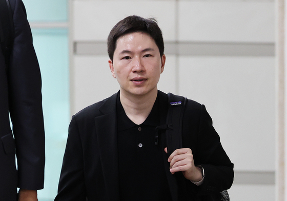 법정 향하는 이원모 전 공직기강비서관