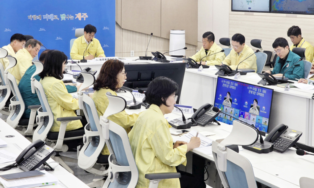 제주, 저녁부터 시간당 최대 50㎜↑ 폭우…비상대응체계 가동