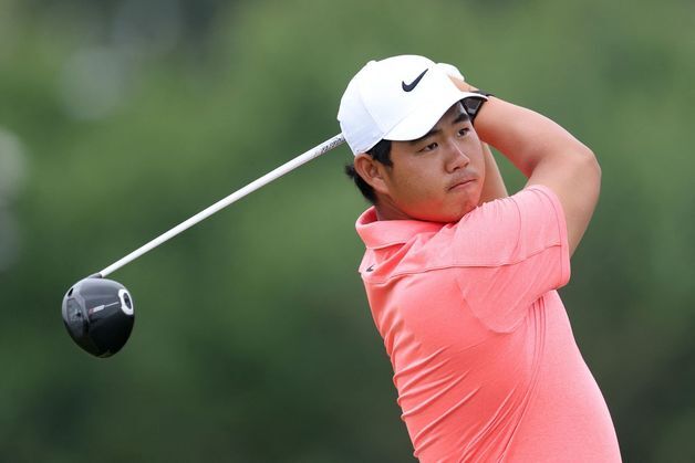 '난코스서 선전' 김주형, US 오픈 첫날 이븐파 공동 18위