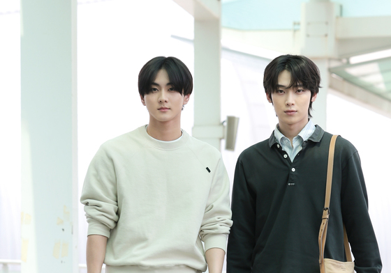 정원·선우, 공항에서 화보를