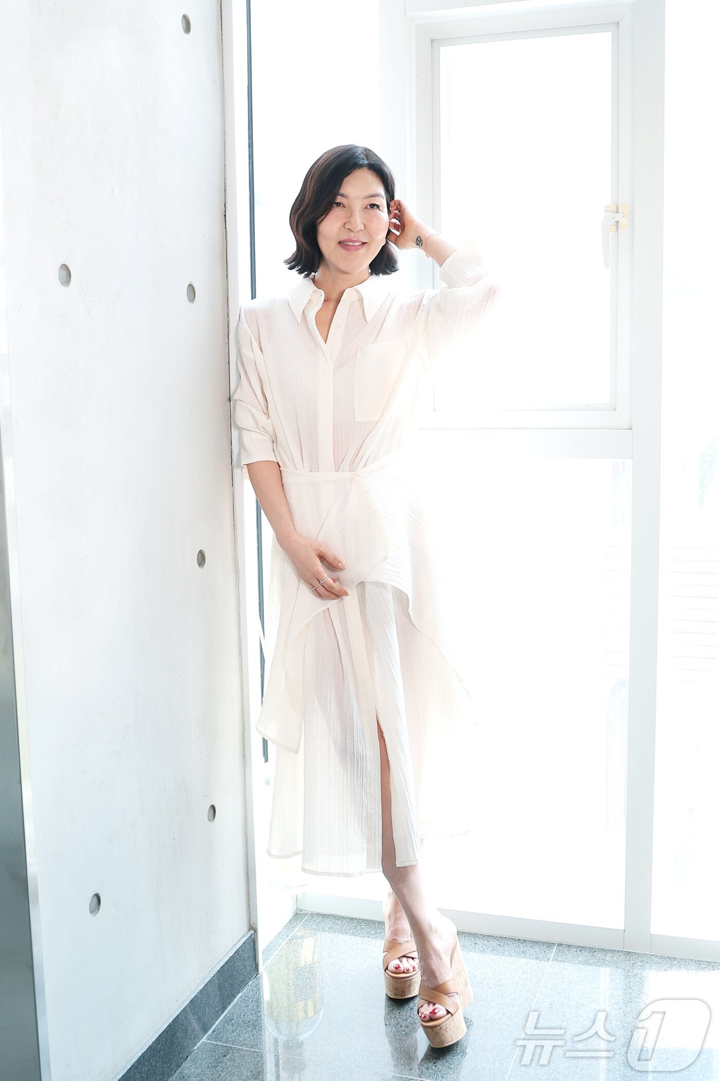 본문 이미지 - 스타일리스트 한혜연이 뉴스1과의 인터뷰에서 포즈를 취하고 있다. ⓒ 뉴스1 권현진 기자