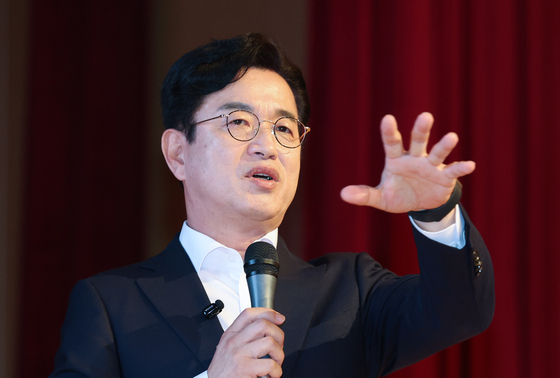 민선 9기 정책 발표하는 허태정 대전시장 당선인