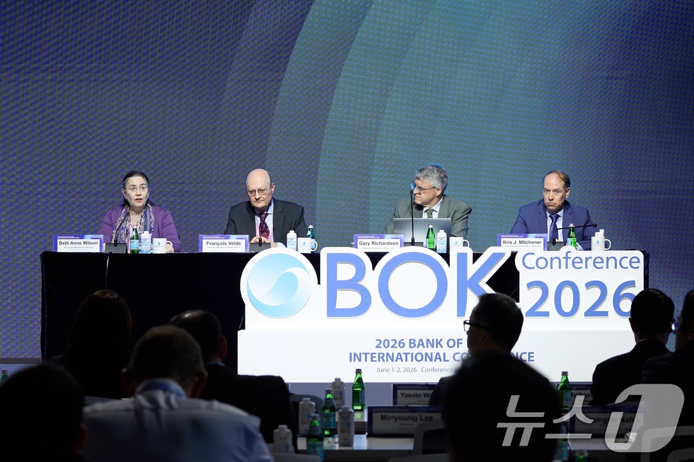 (서울=뉴스1) = 2일 오전 서울 중구 한국은행에서 2026 BOK 국제컨퍼런스가 진행되고 있다. (한국은행 제공. 재판매 및 DB금지) 2026.6.2/뉴스1