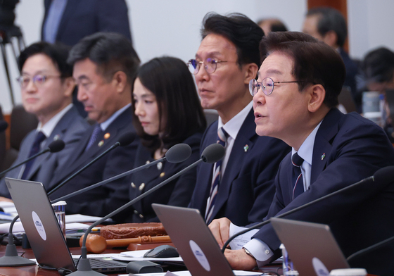 이재명 대통령 '국무회의 발언'