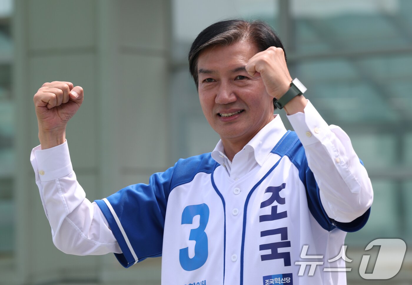 본문 이미지 - 조국 조국혁신당 경기 팽택시을 국회의원 후보. 2026.6.2 ⓒ 뉴스1 김영운 기자