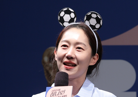 엄지인 아나, 월드컵 방송은 KBS