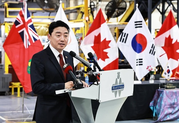 강훈식 "품질·납기 신뢰성 갖춘 韓 선택, 캐나다 국방조달 개혁 성공 될 것"