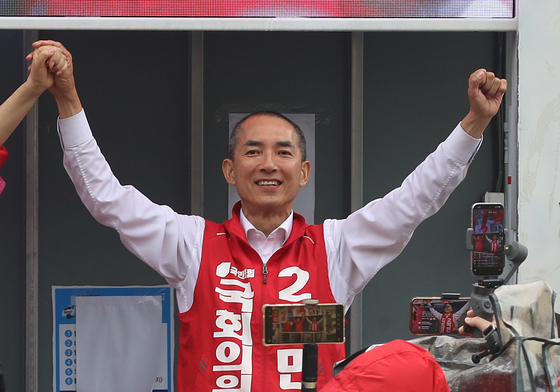 파이널 유세하는 박민식 후보