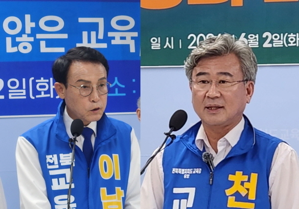 공식선거운동 마지막 날, 전북교육감 후보들 전주에서 총력전