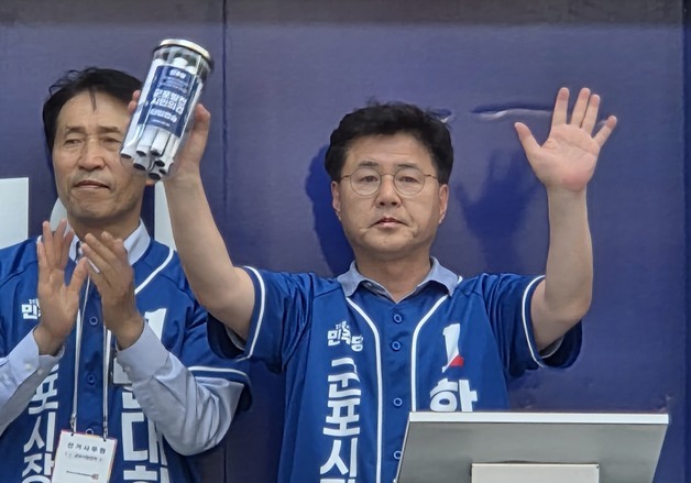 "시민 은혜, 결과로 보답"…한대희 與 군포시장 후보, 막판 총력 유세