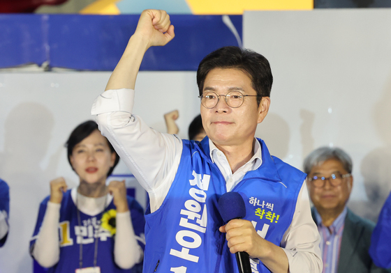 지지호소하는 정원오 후보