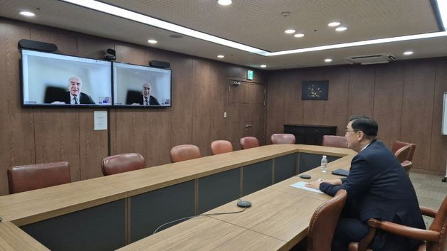 중동평화 정부대표, UN 중동특사 면담…"종전 MOU 등 논의"