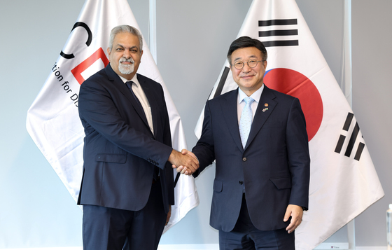 윤호중 장관, 인도와 정부혁신 MOU 논의…CDRI 가입 추진