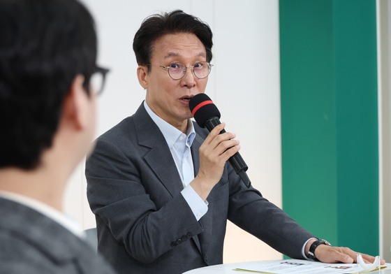 선관위 개혁 토론, 발언하는 김민석 국무총리